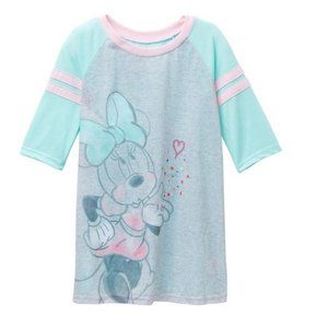 Disney NWT Sz 4 GIrls Minnie Mouse Sleep Nightgown